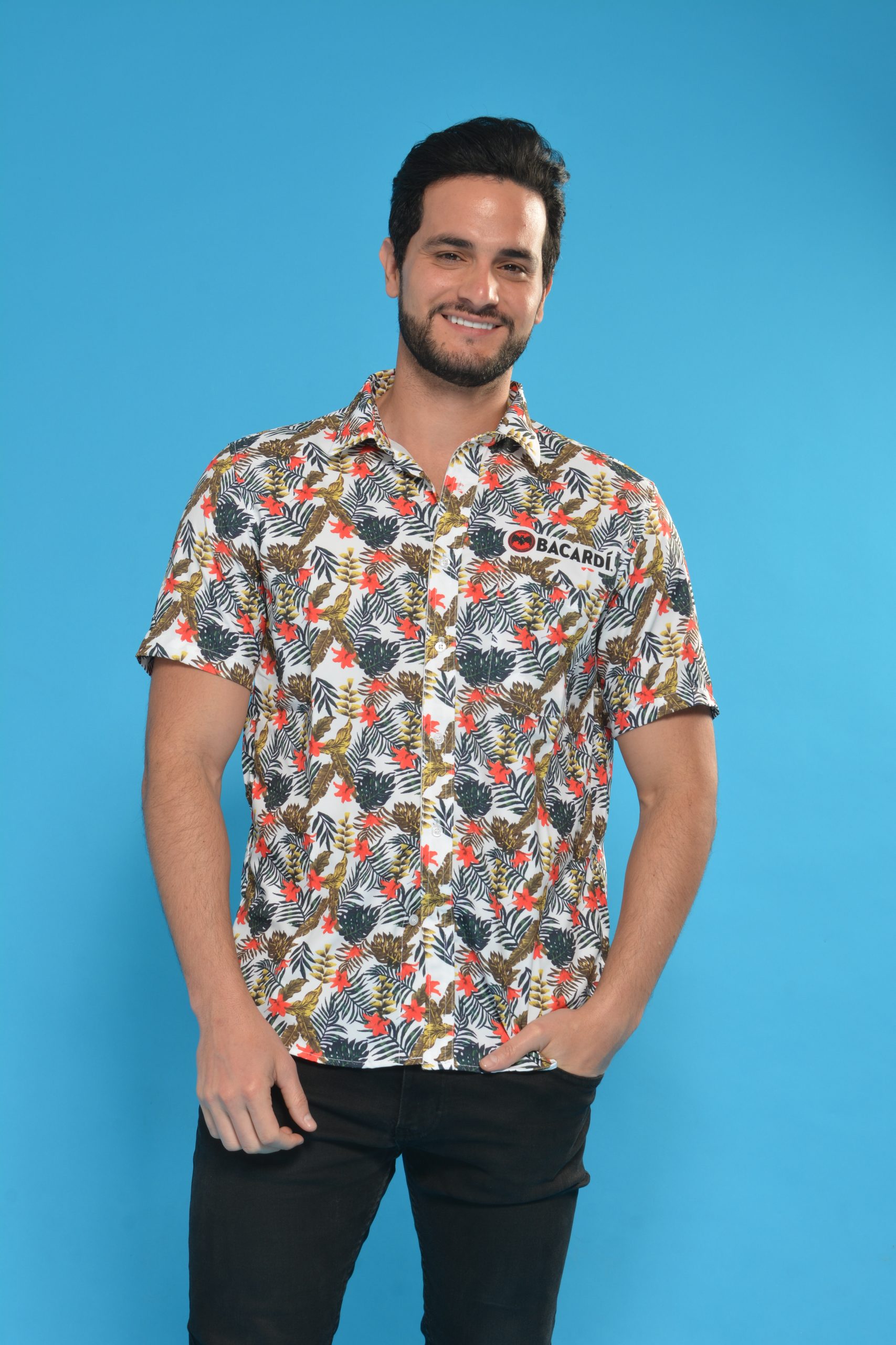 sublimado y bordado camisa