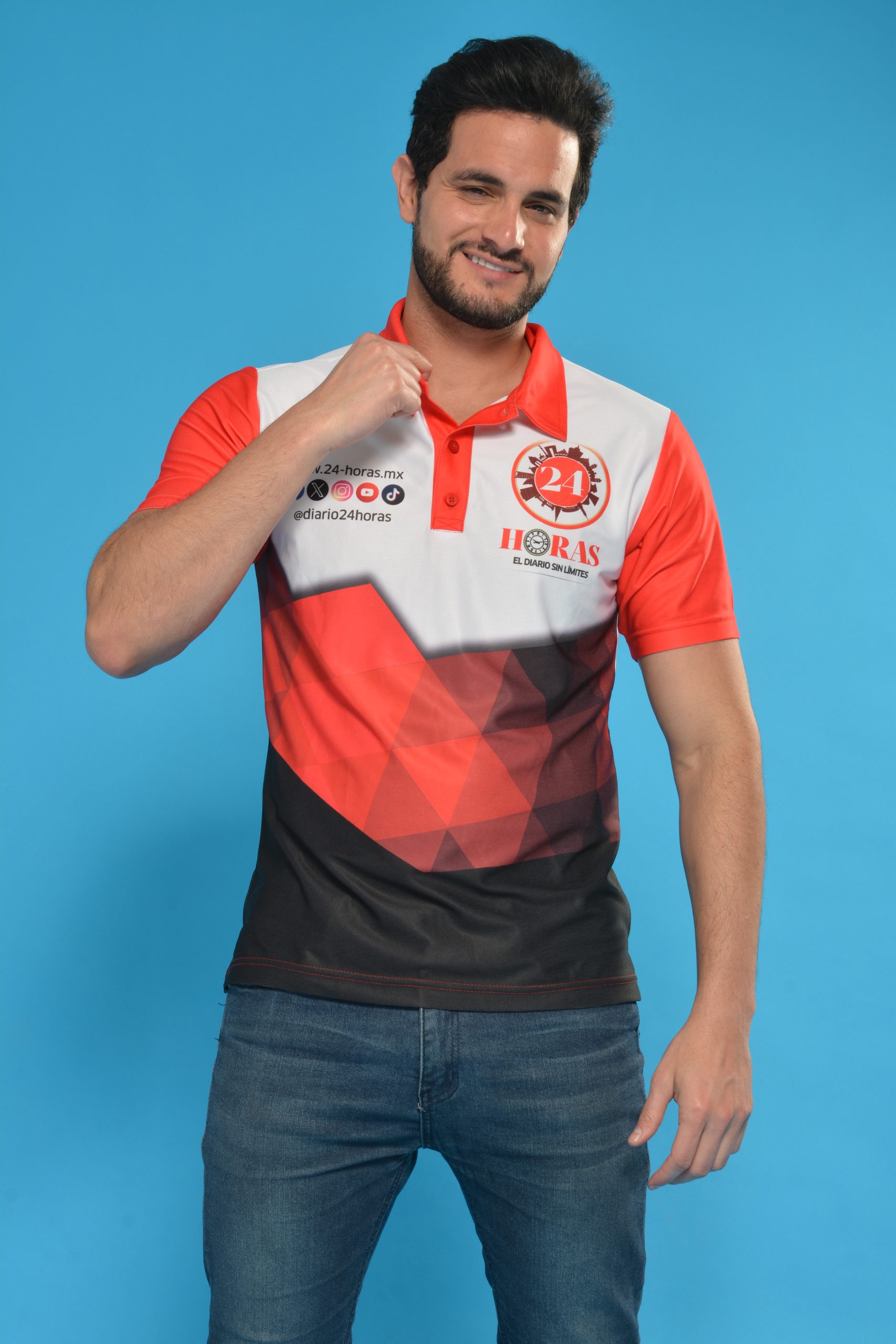Camisa polo bordada